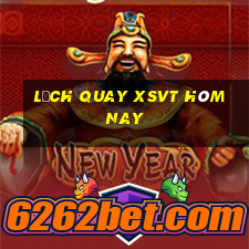 Lịch quay XSVT hôm nay