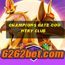 champions gate country club