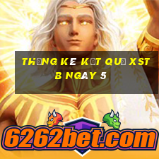 THỐNG KÊ KẾT QUẢ XSTB ngày 5