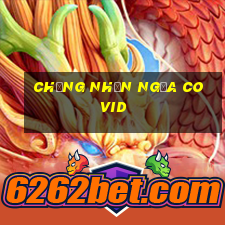 chứng nhận ngừa covid