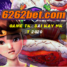 game thẻ bài hay nhất 2020