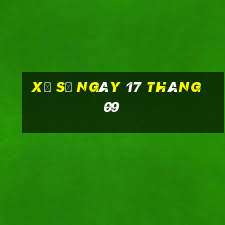 xổ số ngày 17 tháng 09