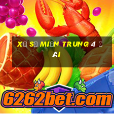 xổ số miền trung 4 đài