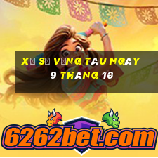 xổ số vũng tàu ngày 9 tháng 10