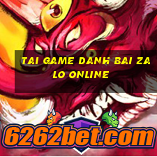 tai game danh bai zalo online