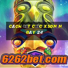 Cách đặt cược XSDN ngày 24