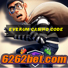 everum casino code