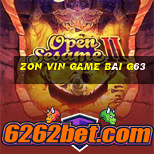 Zon Vin Game Bài G63