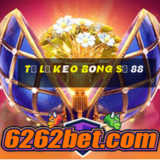 tỷ lệ kèo bóng số 88