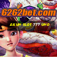 akun slot 777 uno