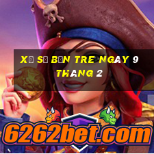 xổ số bến tre ngày 9 tháng 2