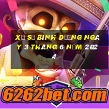 xổ số bình dương ngày 3 tháng 6 năm 2024