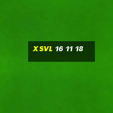 xsvl 16 11 18