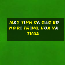 Máy tính cá cược bóng rổ thắng, hòa và thua