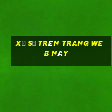 Xổ số trên trang web này