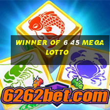 winner of 6 45 mega lotto