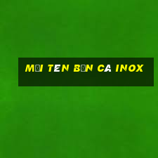 mũi tên bắn cá inox