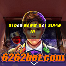 Rio66 Game Bài Sunwin