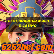 best booongo mobile casino