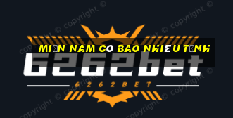 miền nam có bao nhiêu tỉnh