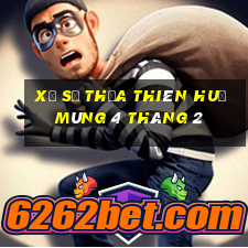 xổ số thừa thiên huế mùng 4 tháng 2