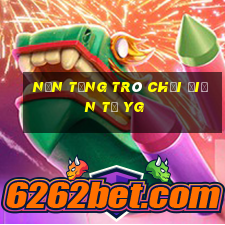 Nền tảng trò chơi điện tử yg