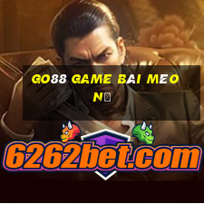 Go88 Game Bài Mèo Nổ