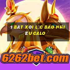 1 bát xôi lạc bao nhiêu calo