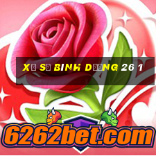 xổ số bình dương 26 1