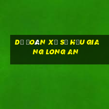 dự đoán xổ số hậu giang long an