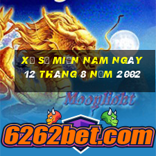 xổ số miền nam ngày 12 tháng 8 năm 2002