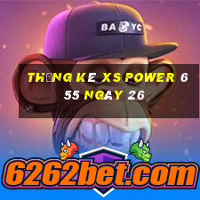 Thống kê XS power 6 55 ngày 26