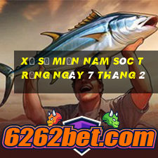 xổ số miền nam sóc trăng ngày 7 tháng 2