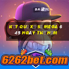 Kết quả xổ số MEGA 6 45 ngày thứ năm