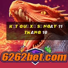 kết quả xổ số ngày 11 tháng 10