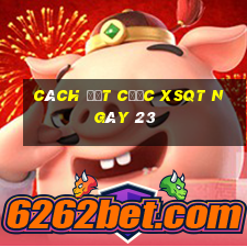 Cách đặt cược XSQT ngày 23