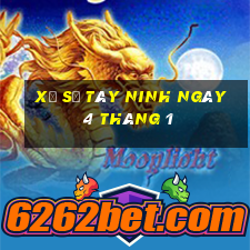 xổ số tây ninh ngày 4 tháng 1