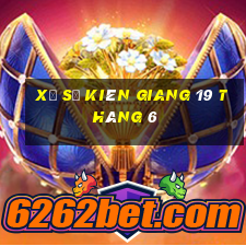 xổ số kiên giang 19 tháng 6