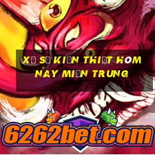 xổ số kiến thiết hôm nay miền trung