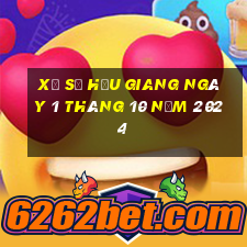 xổ số hậu giang ngày 1 tháng 10 năm 2024