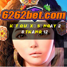 kết quả xổ số ngày 28 tháng 12