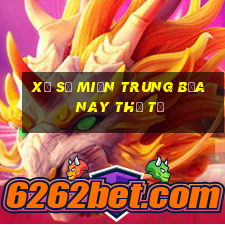 xổ số miền trung bữa nay thứ tư