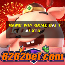 Game Win Game Bài Tài Xỉu