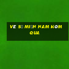 vé số miền nam hôm qua