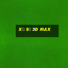 xổ số 3d max