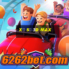 xổ số 3d max