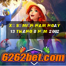 xổ số miền nam ngày 13 tháng 8 năm 2002