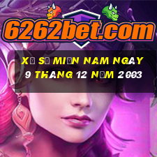 xổ số miền nam ngày 9 tháng 12 năm 2003