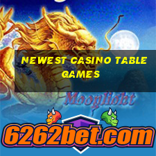 newest casino table games