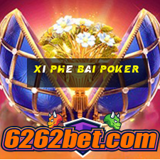 Xì phé bài poker